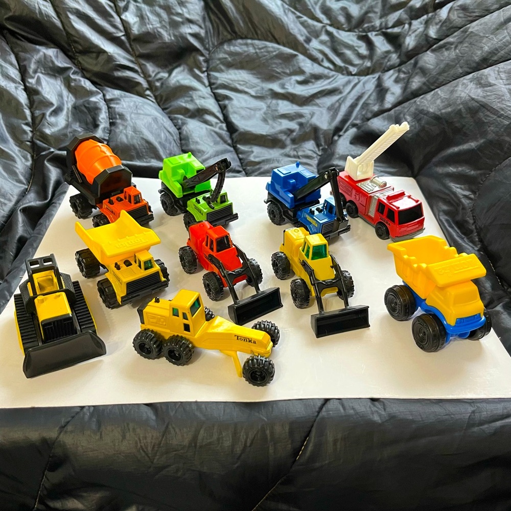 McDonalds | Vintage 1992-1994 Tonka Happy Meal Toy Collection | Lot of 10